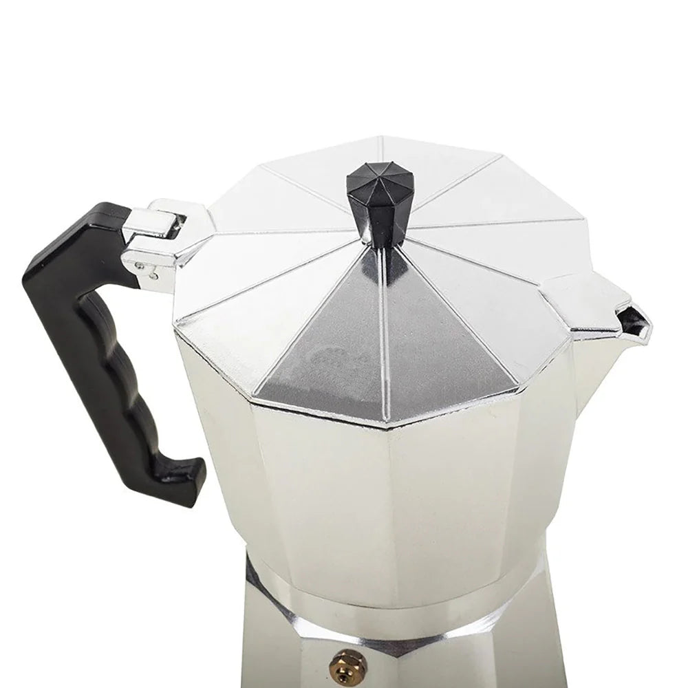 Cafetière italienne en acier inoxydable 12 tasses de café - Livraison offerte