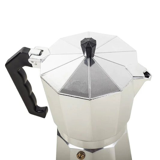 Cafetière italienne en acier inoxydable 12 tasses de café - Livraison offerte