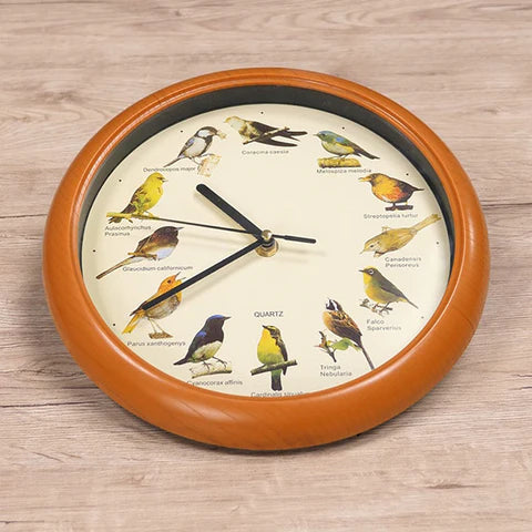 Horloge avec 12 chants d’oiseaux - Livraison offerte