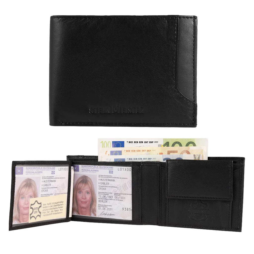 Portefeuille en cuir veritable - Livraison offerte