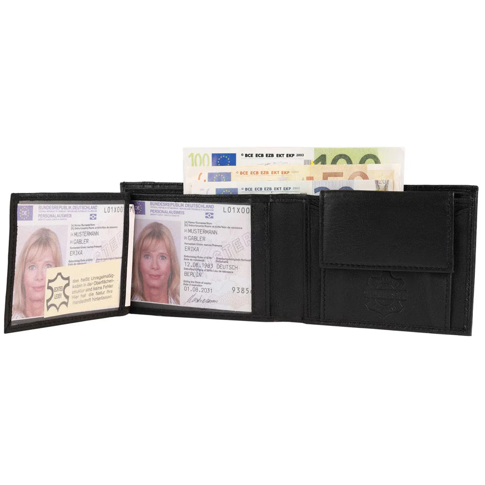 Portefeuille en cuir veritable - Livraison offerte