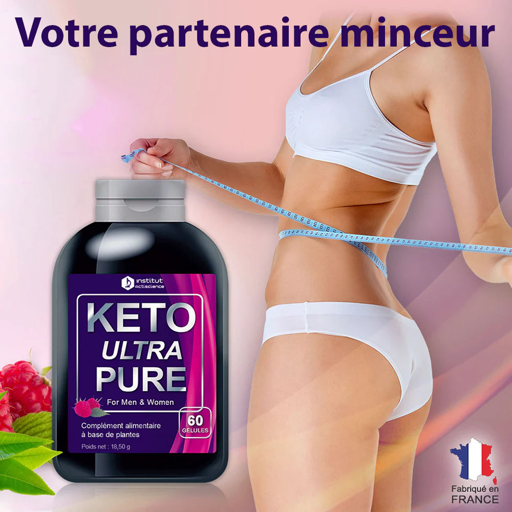 Keto Ultra Pur 60 gélules – complément naturel à base de plantes pour perte de poids