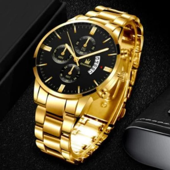 Montre à Quartz Michael Gold - Livraison Offerte